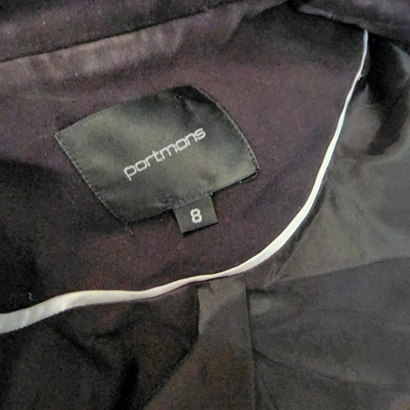 Aus8 Portmans Black Single Button Blazer Jacket - Picture 16 of 16